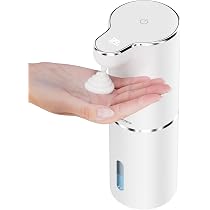 【11個】オートソープディスペンサー 泡タイプ センサー式 自動ディスペンサー Amazon｜ソープディスペンサー LEDディスプレイ TYPE-C充電式 ハンド
